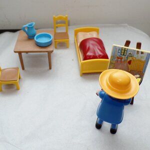 Playmobil Van Gogh The Bed Room Set Limited Edition Germany